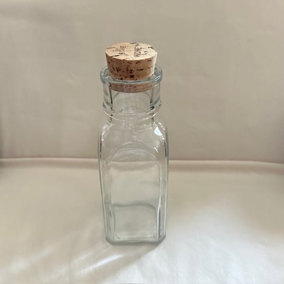 One Pound Honey Glass Cork Top Storage Jar - Picture 3 of 8